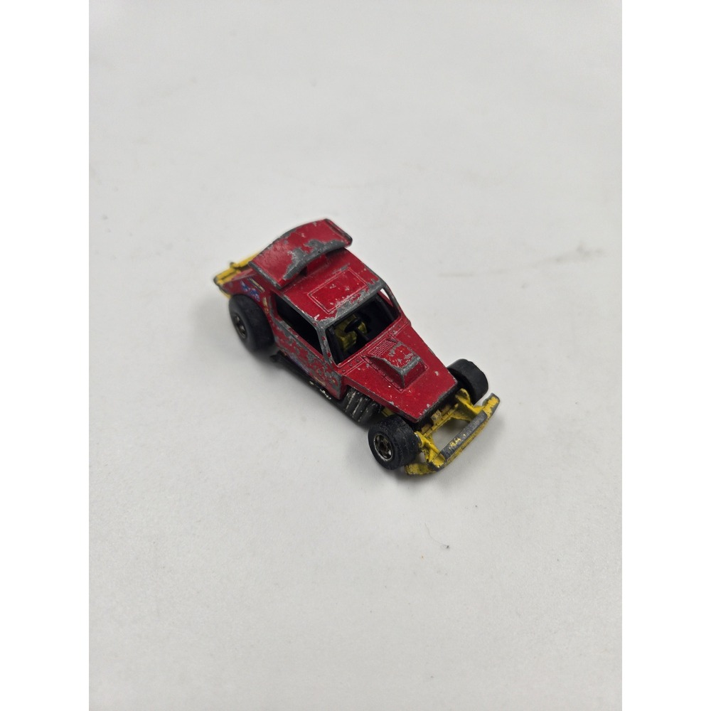 Vintage 1979 Hot Wheels Gremlin Gasser Red Yellow Diecast Toy Car Hong Kong